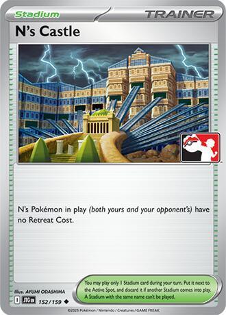 Journey Together N's Castle [Prize-Pack] Pokémon card